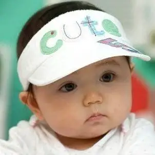 

Summer Style Toddler Kids Baby Boys Girls Empty Top Cap Cute Fashion Embroidery Sun Hat 5 Pcs/lot mix