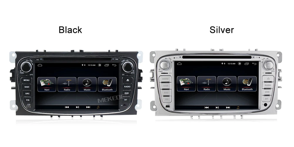 Clearance MEKEDE Car Multimedia Player Android 8.1 GPS 2 Din car dvd player for FORD/Focus/S-MAX/Mondeo/C-MAX/Galaxy wifi car radio RDS 4