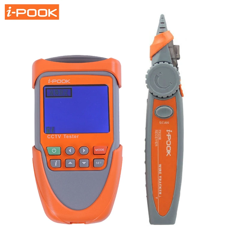 

Handheld 2.0" CCTV Camera Tester Video Monitor Audio Testing PTZ Control RS485 Data Monitor PAL/NTSC Receicer Wire Tracker