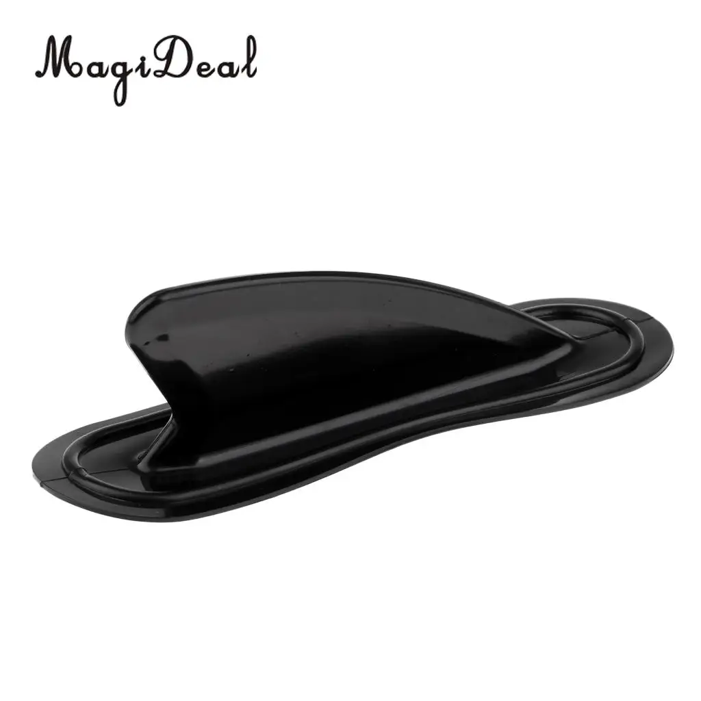 Black Rowing Boat Kayak Skeg Tracking Fin Integral Fin Mounting Points Replacement Watershed Board Canoe Dinghy Accessories