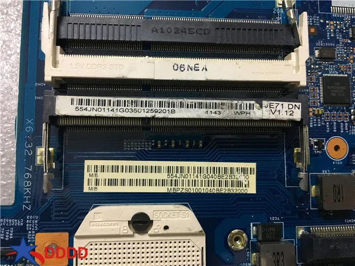 US $100.00 Original FOR Acer Aspire 7552 LAPTOP MOTHERBOARD MBPZS01001 484JN0101M fully tested
