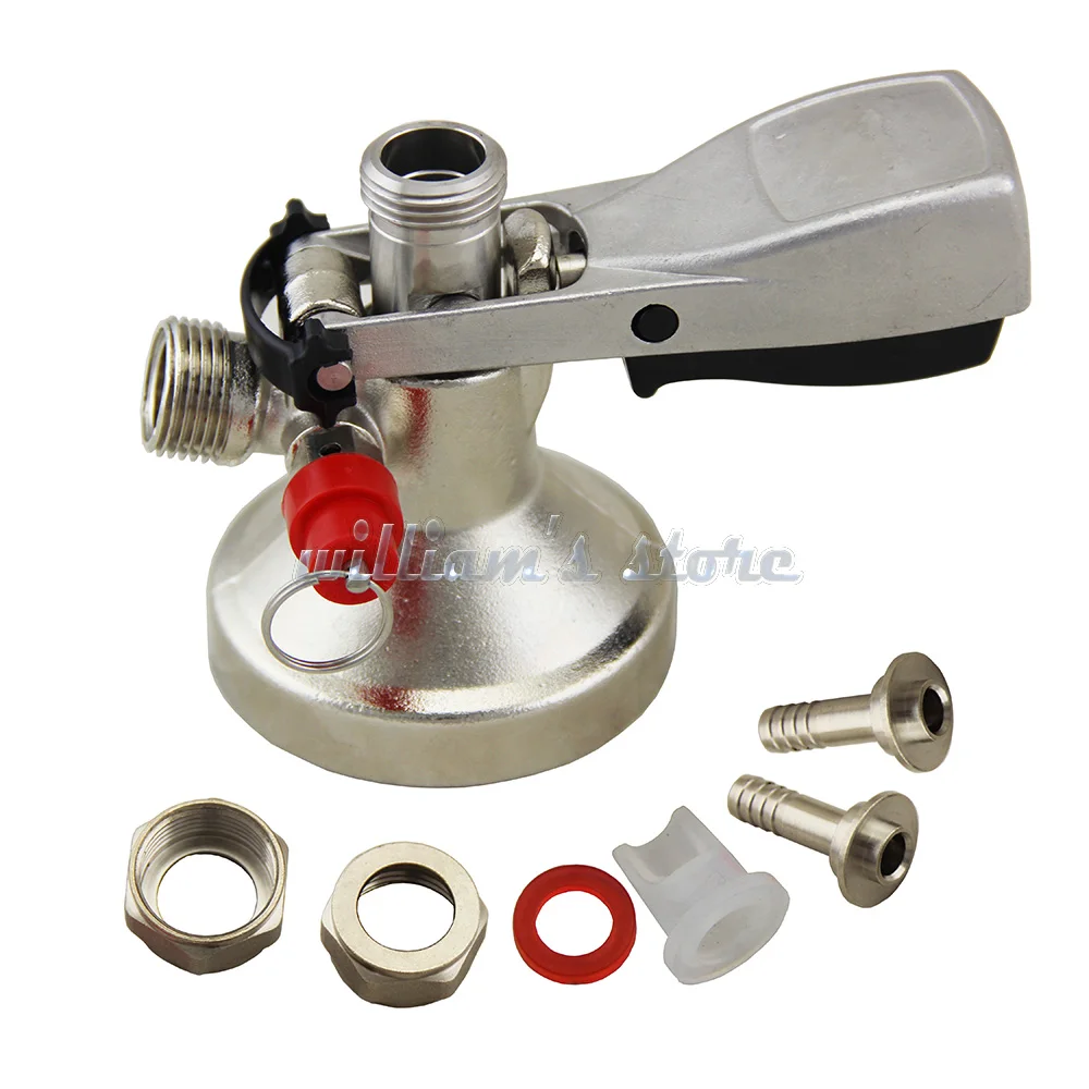 Keg Coupler Beer Dispenser G Type Beer Keg Tap Beer Faucet System "G