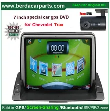 Car GPS Navigation for Chevrolet Trax with Audio Video Player 8 inch Capacitance Touch Screen