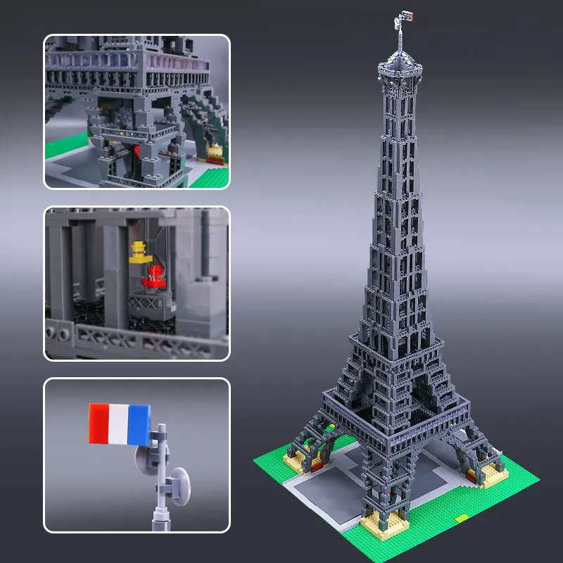 

DHL 3478Pcs The Paris Eiffel Tower Set Toys & Hobbies Model Building Blocks Bricks As christmas Birthday Gifts Toys For Kids