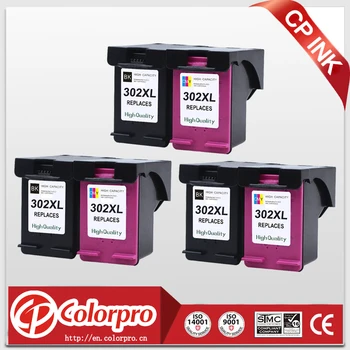 

CP 302 Wholesale For HP302XL 302 Ink Cartridge for HP DeskJet 1110 2130 2132 3632, Officejet 3831 3834 4650 5220 5232 (3BK/3C)