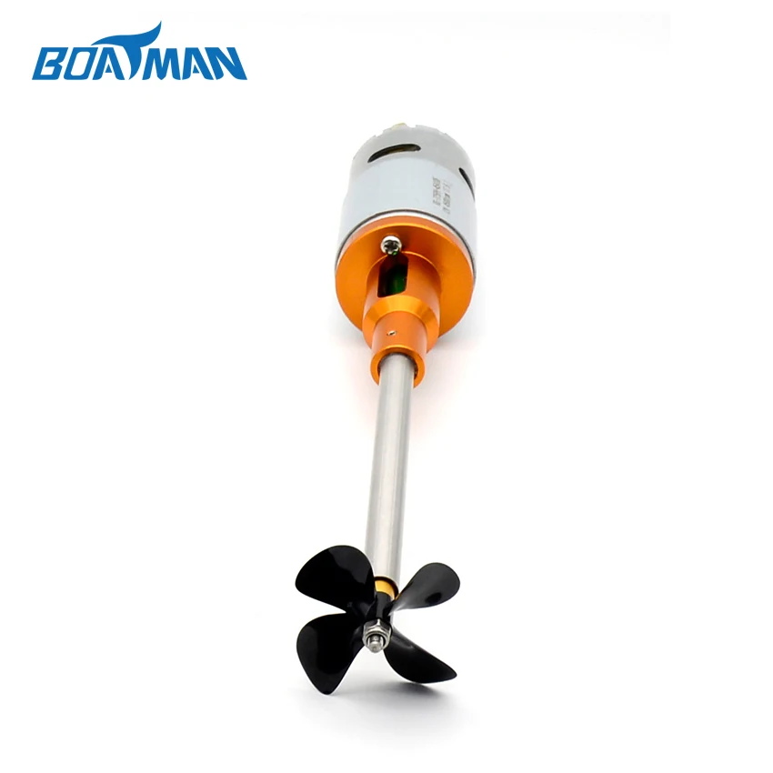 

DC 12V electric motor propeller low noise propeller shaft unit for Boatman Bait Boat