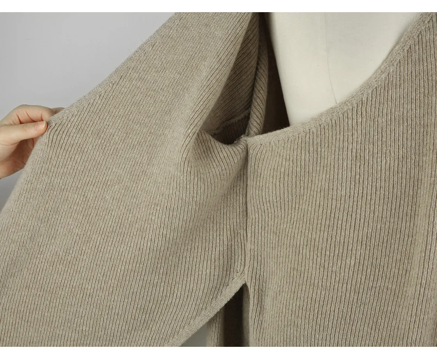 SuperAen Korean Style Fashion Women Sweater Coat Wild Fashion Casual V-neck Lace Ladies Sweater New Autumn 2018 Women Tops