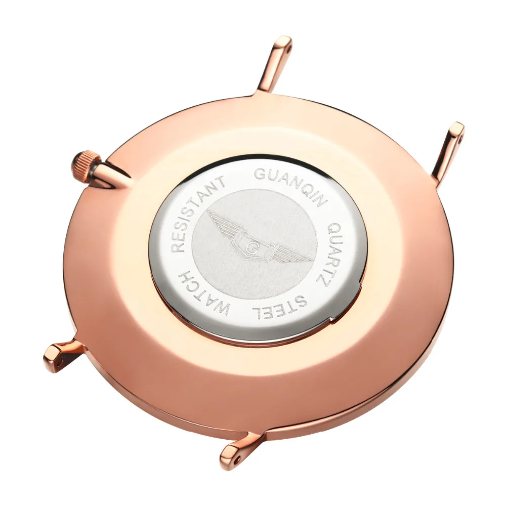 Watches Women With Canvas Strap GUANQIN Female Quartz Watches Simple Fashion Couple Watch Men Women Clock relogio feminino (24)