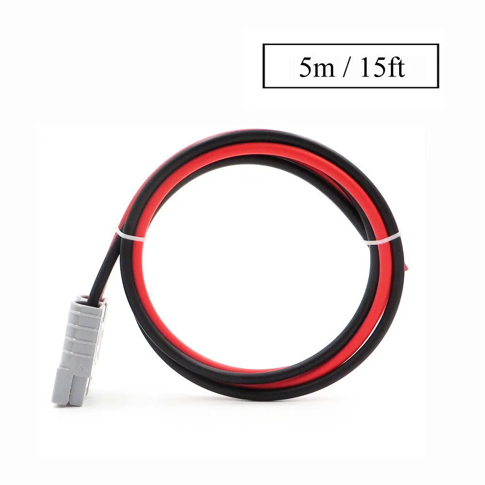 

5m/15FT SH50 Plug 50A 600V Extend cable Battery Connector solar wire UPS RV Recreational Vehicle Battery quickly Connect