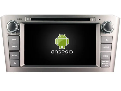 Best Android 8.0 CAR Audio DVD player FOR TOYOTA AVENSIS 2005-2007  gps Multimedia head device unit receiver BT WIFI 1