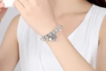 Women’s DIY Silver Charm Bracelet