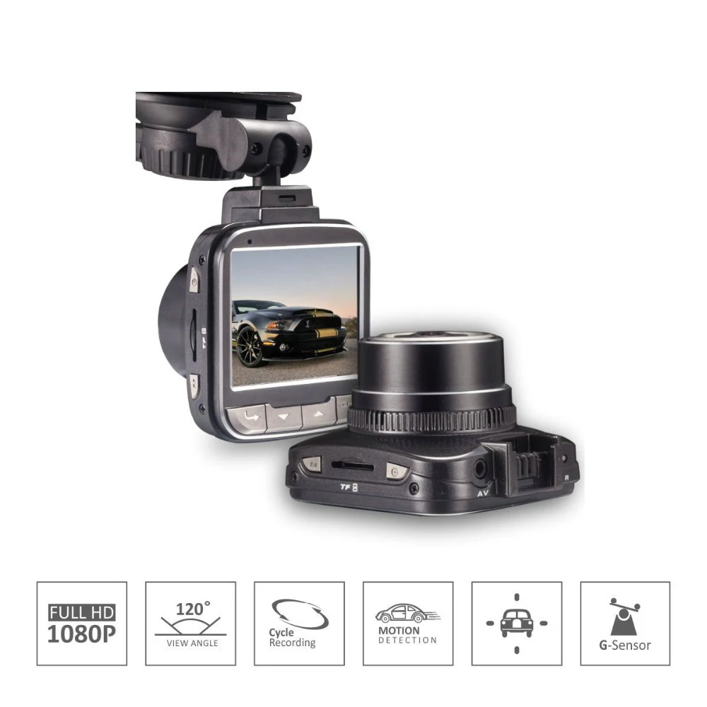 

G50 Car DVR Camera Novatek 96650 Chip Full HD 1080p 30fps Dash Cam 2.0'Lcd G-sensor WDR Car Video Recorder H15