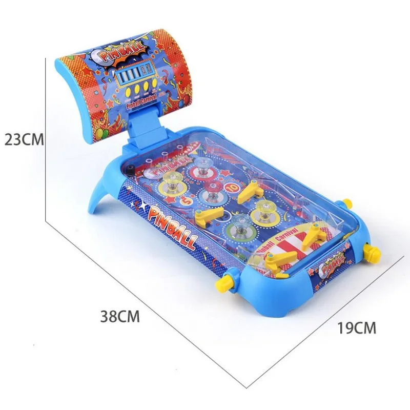 LED Light Music Counting Pinball Machine Black/Blue 2 Color Creative  Catapult Pinball Game Multifunctional Pinball Toy Bartop - AliExpress