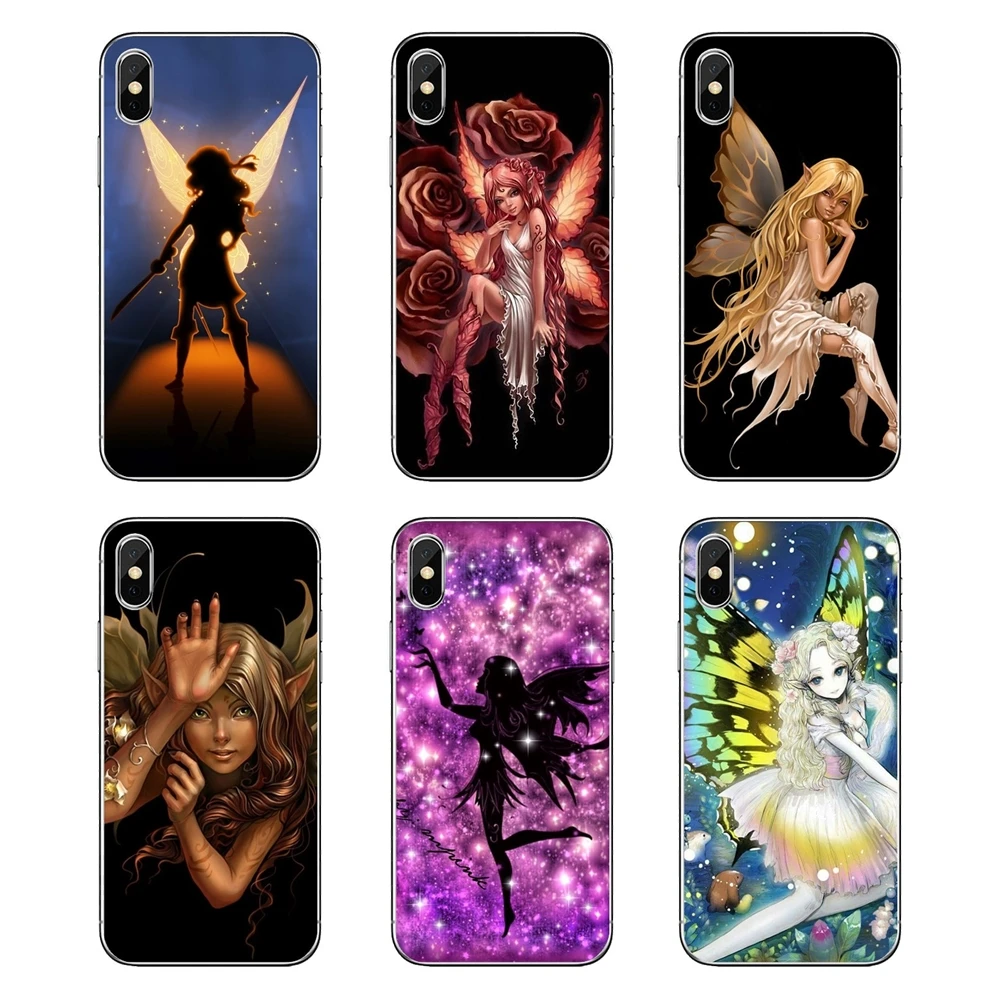 

pretty fairy Elf Transparent Soft Shell Covers For Huawei P20 Lite Nova 2i 3i 3 GR3 Y6 Pro Y7 Y8 Y9 Prime 2018 2019