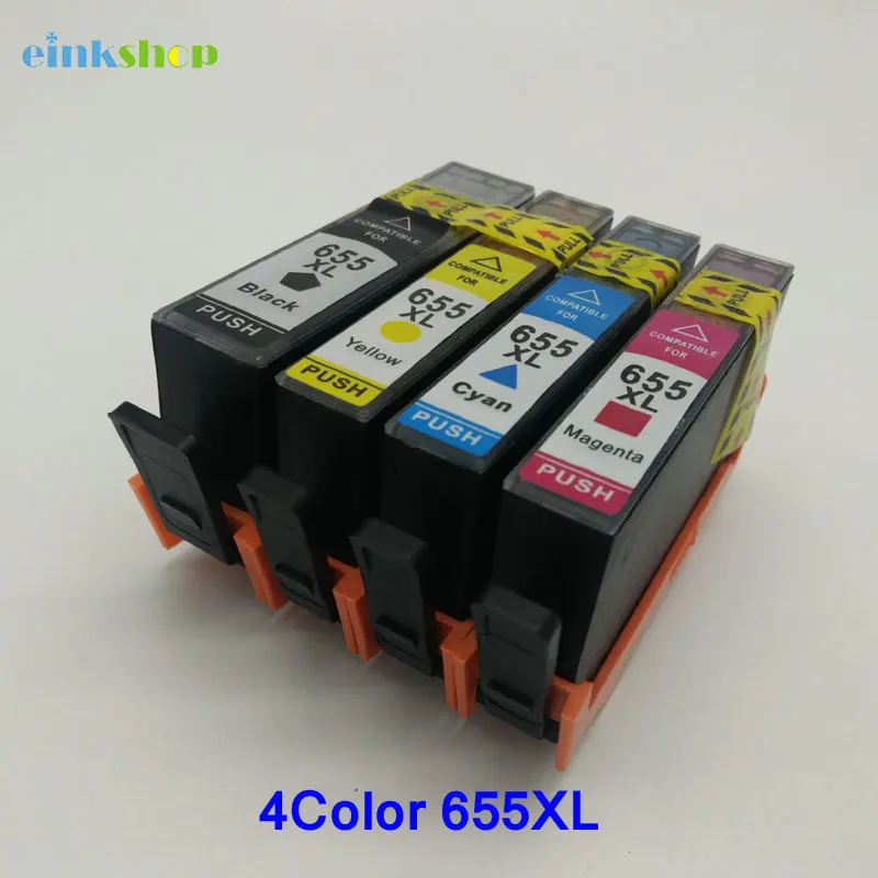 Einkshop compatible for HP 655 655xl Ink Cartridge For hp Deskjet Ink Advantage 3525 4615 4625