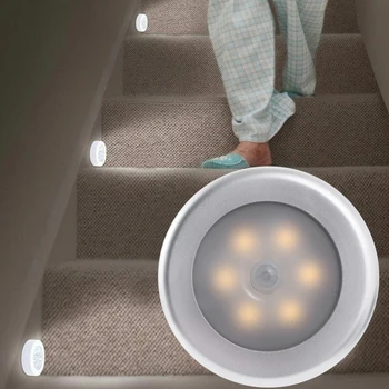 

Rechargeable Night Light Smart Motion Sensor LED Lamp Wall Lamp Bedside Lamp For Room Hallway Pathway Toilet home decor