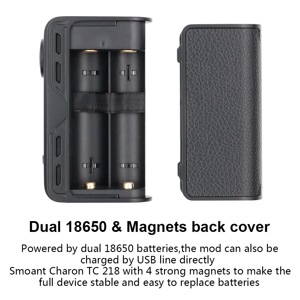 Оригинальный smoant Харон 218 Вт TC поле mod электронная сигарета прошивка обновляется