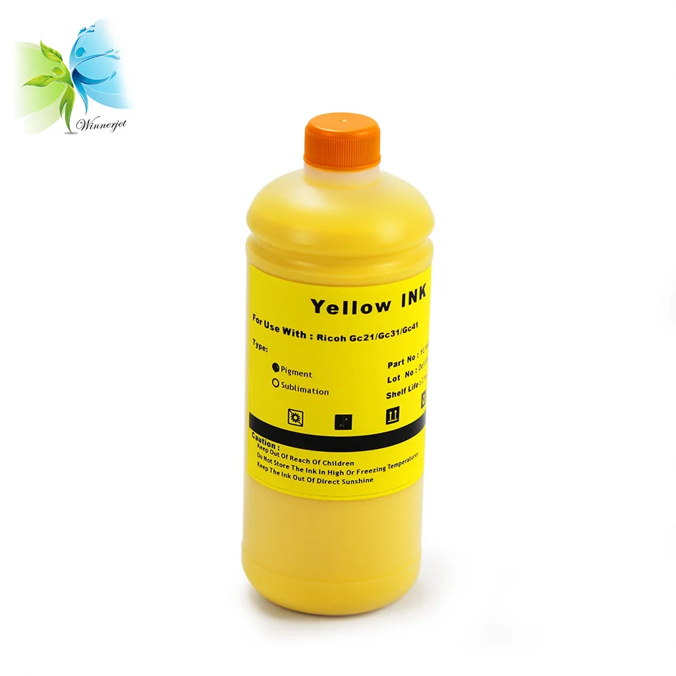 WINNERJET пигментный гель на основе красителя для Ricoh GC41 для SG3100 3110 3100SNW 7100 принтер