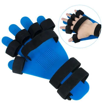 

2018 New Hand Wrist Orthosis Separate Finger Flex Spasm Extension Board Splint Apoplexy Hemiplegia Right Left Men Women