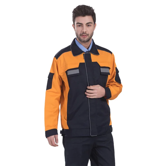 Reflective Safety Workwear Set for Men