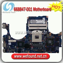668847-001,Laptop Motherboard for HP ENVY15 Series Mainboard,System Board