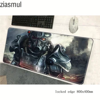

falloutd padmouse 800x400x3mm gaming mousepad game locked edge mouse pad gamer computer desk High-end mat notbook mousemat pc