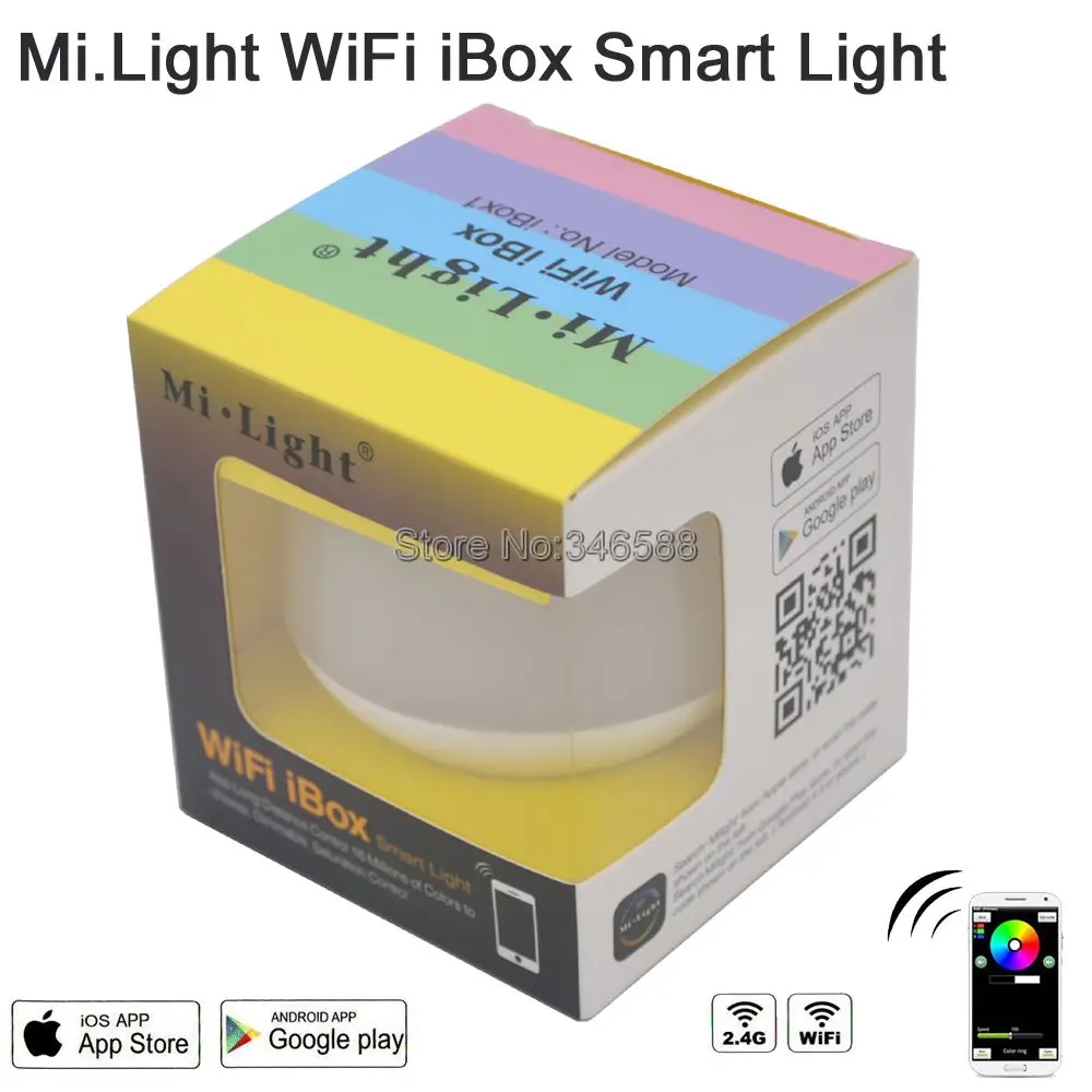 Новейший 2 4G беспроводной WiFi iBox1 умный светодиодный контроллер wifi концентратор