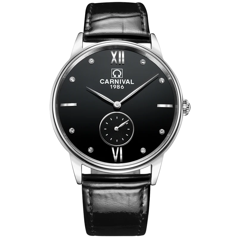 New Switzerland Luxury Brand Carnival Japan MIYOTA Quartz Men's