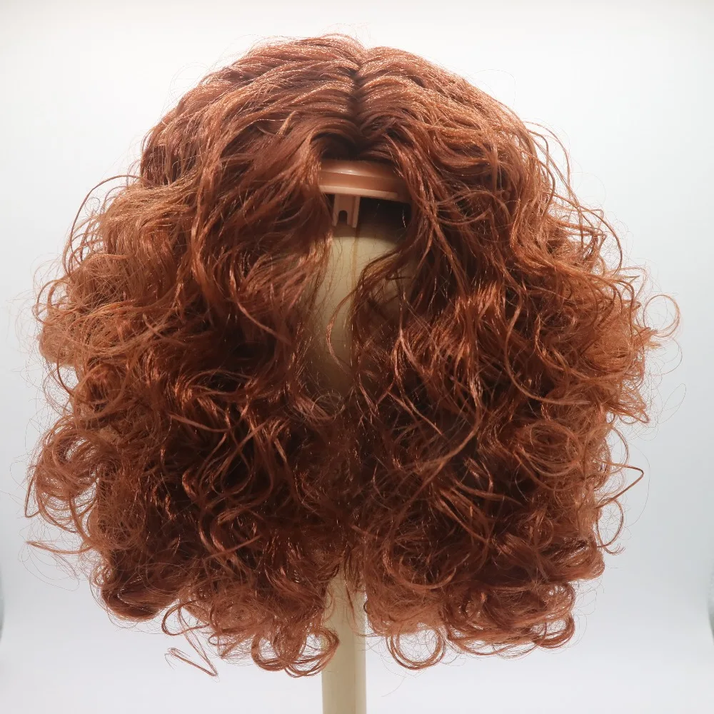 

Blyth doll scalp blyth dolls wigs(RBL) curly hair ,brown hair 6