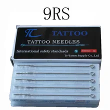 Yilong TC татуировки 9RS татуировки иглы 50 шт./лот stianless стали иглы медицинские татуировки иглы