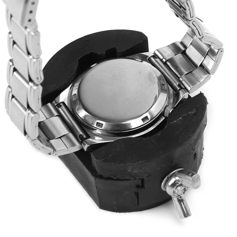 Чехол-держатель для часов Регулируемый открывалка для снятия тисков инструменты часовщики ремонтные комплекты