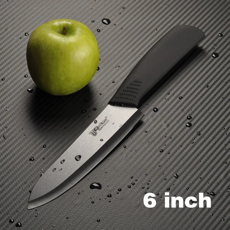 Timhome " Керамический нож с крышками kechit нож шеф-повара фруктовый овощной нож - Цвет: Белый