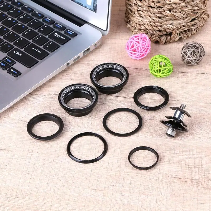 

Mountain Bike Bicycle Bearing Headset 34mm Steel Wrist Group Bowl Group Suitable: front fork standpipe external diameter 28.6mm