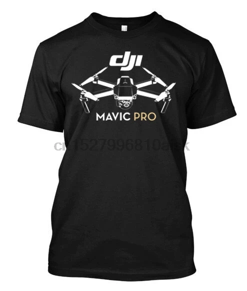 DJI mavic Pro New pilot drone-мужская футболка на заказ | Мужская одежда