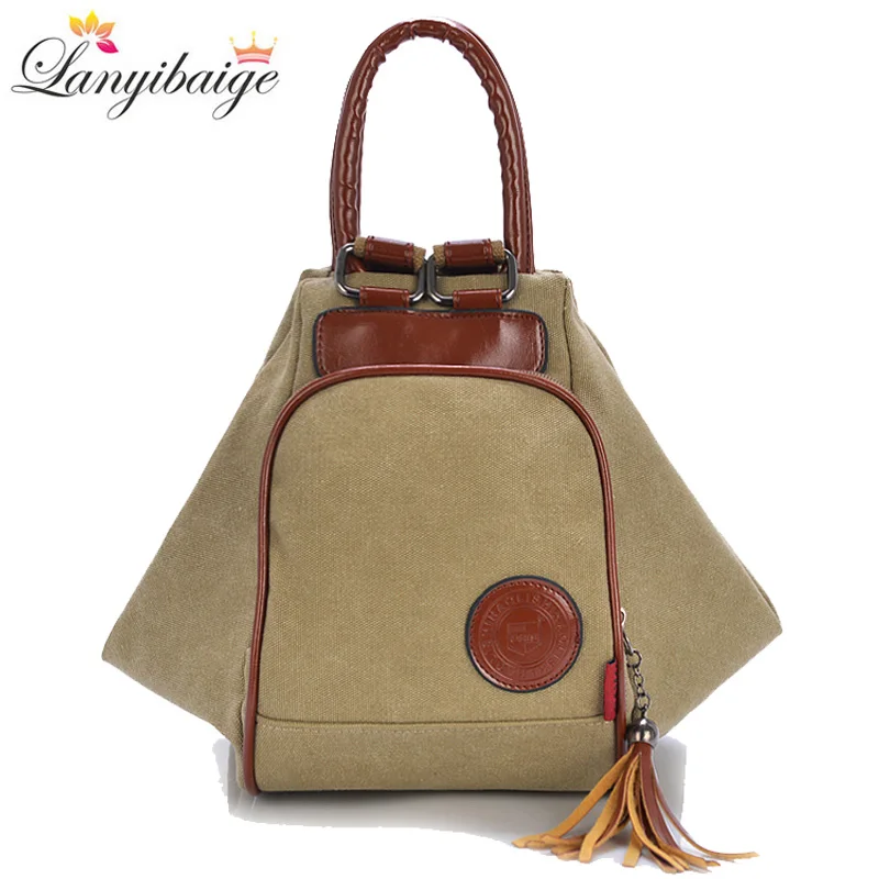 

3 in 1 Multifunction Women Handbags Fashion Ladies Crossbody Bags 2019 Designer Canvas Women Bag Brand Lady Shoulder Bags Tote