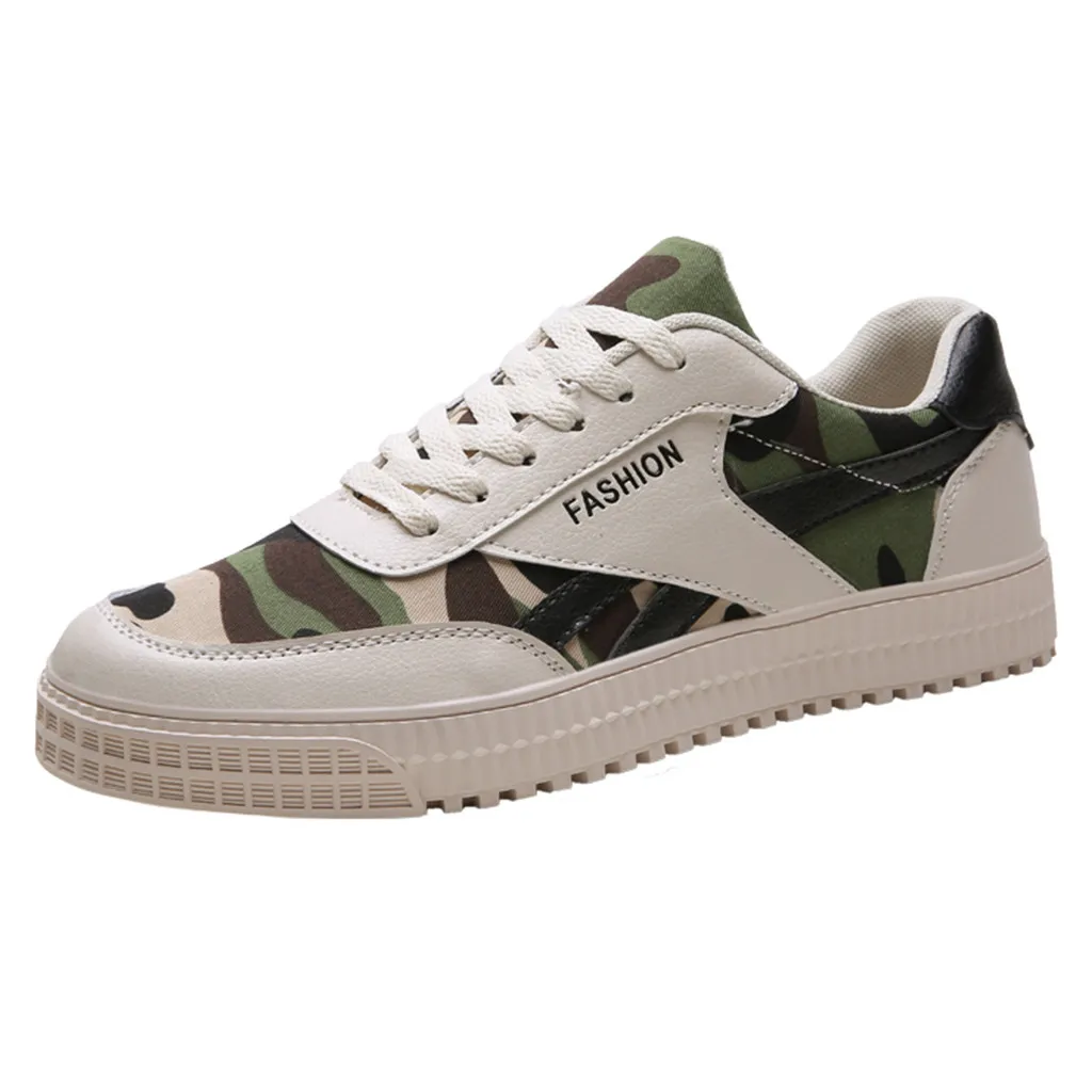 

CHAMSGEND Men's Korean version of the breathable men's mesh shoes casual wild casual lightweight fashion wear non-slip sneakers
