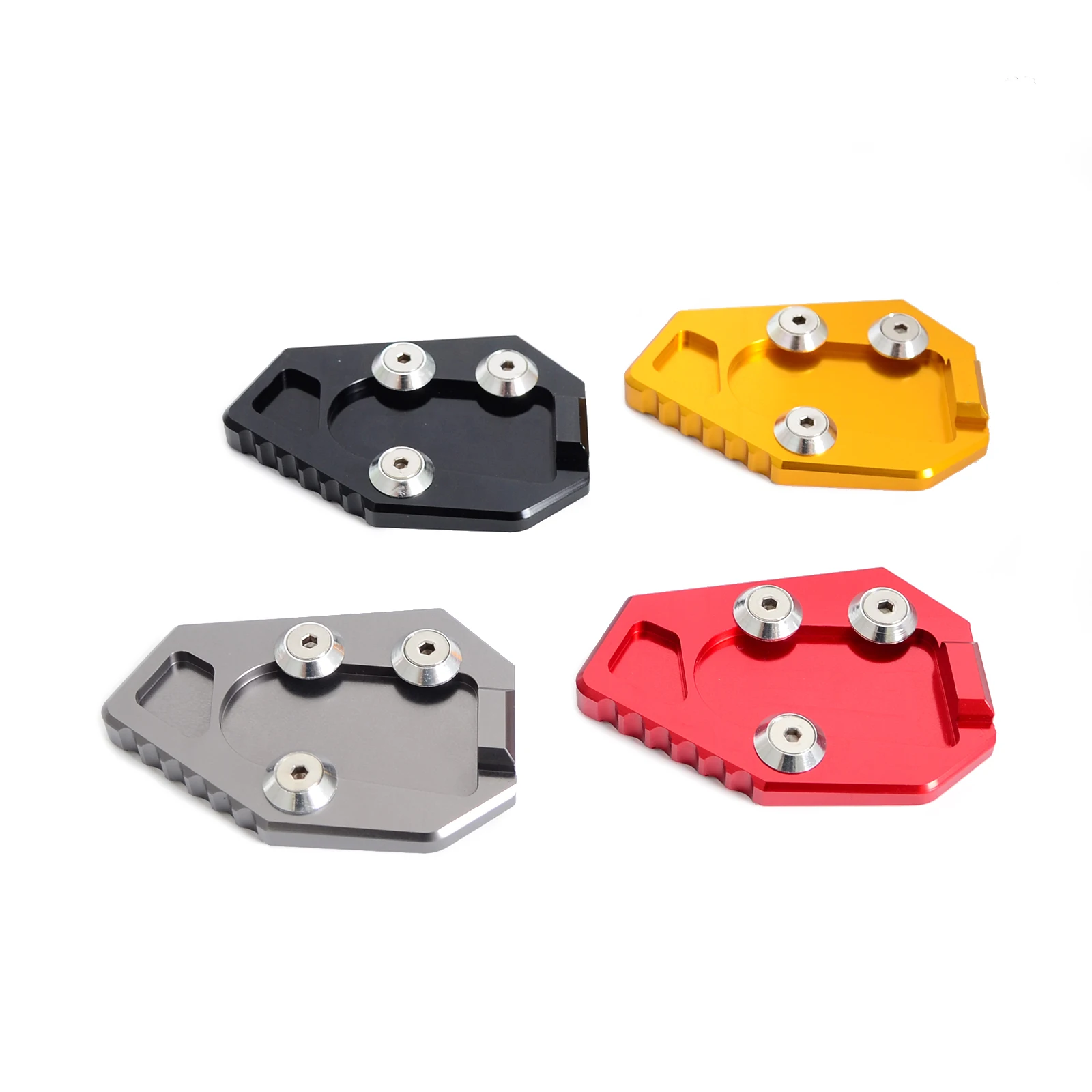  CNC Kickstand Side Stand Pad For Hodna CB1000R 2008 2009 2010 2011 2012 2013-2016