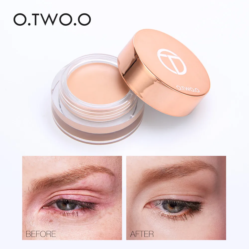 

O.TWO.O Eye Primer Concealer Cream Makeup Base Oil Control Brighten Concealer Long Lasting Moisturizer Make up Cosmetic