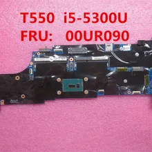 Reboto для lenovo ThinkPad T550 материнская плата портативного компьютера с SR23X i5-5300U Процессор DDR3L FRU 00UR090 00JT403 мб тестирование Быстрая