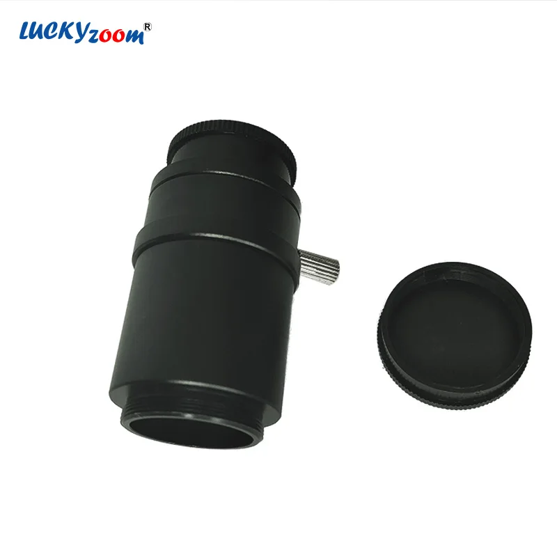 Lucky Zoom стерео микроскоп адаптер камеры 1X c-крепление адаптер для тринокулярного микроскопа цифровой CCD USB камеры CTV аксессуары