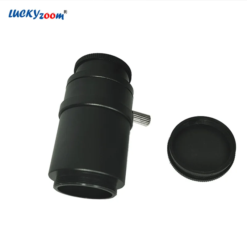 Lucky Zoom Brand New Professional Lucky Zoom Microscope Trinocular Camera Adapter 1X C-Mount Adapter for Trinocular Microscope Digital CCD USB Camera Interface