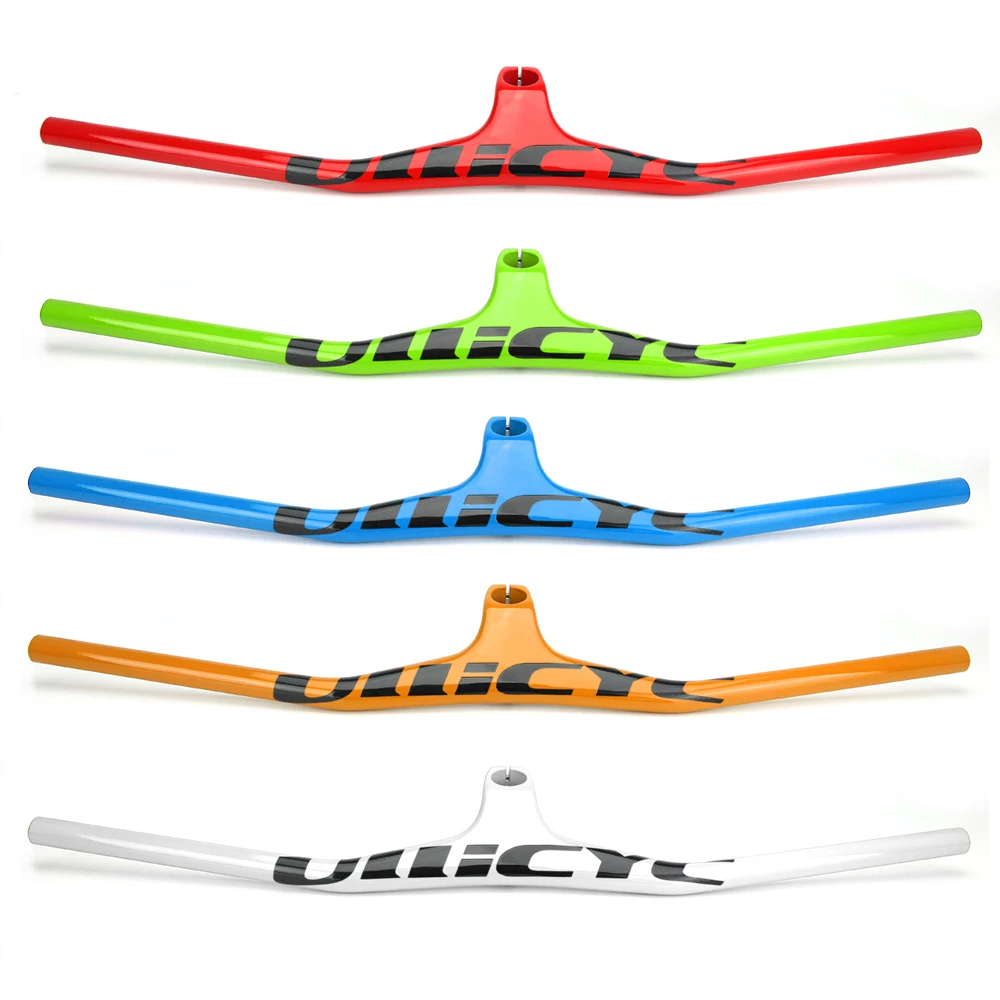 ULLICYC Mtb Handlebars And Stem 28.6mm 17Degree Carbon Integrated Cockpit Handlebar For Mountain Bike 660 800mm Bicycle Parts AliExpress