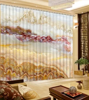 Photo 3D Curtains for Living Room Window marble 3d curtains Photo 3D Curtains for Living Room Window marble 3d curtains