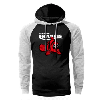 

Hoodies Men Finding Francis Fish Deadpool Raglan Hooded Sweatshirt New Spring Autumn Loose Warm Streetwear Dead Pool Sportswear