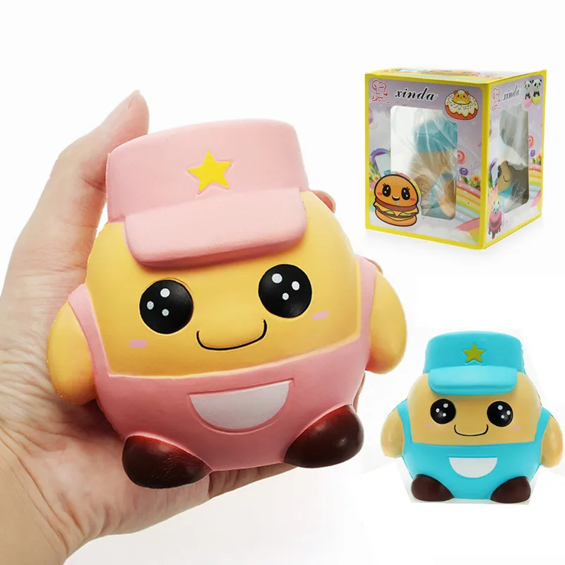 2 стиля Xinda S quishy автомобиль гонщик 12 см мягкий медленно поднимающийся с упаковкой коллекция подарок декор игрушка для детей
