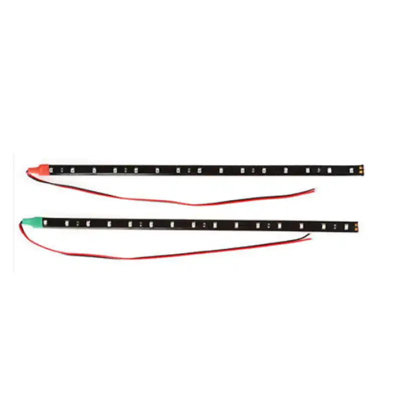 2pcs 12/" 12V LED Strip Light RED/&GREEN For Bow Boat Marine Navigation Waterproof