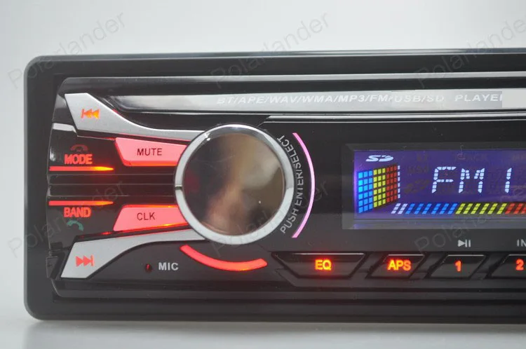 Автомагнитолы MP3 bluetooth Авто Авторадио аудио FM Функция Bluetooth Съемная передняя панель Авторадио 1 din