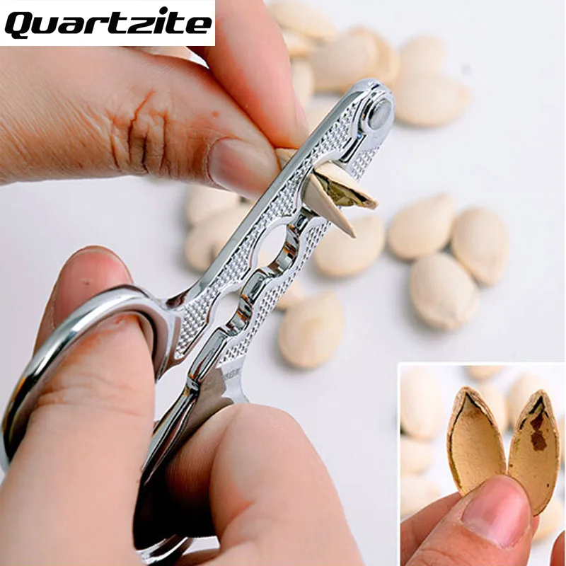 

Creative Nuts Sheller Nuts Seeds Melon Peeling Clamp Pliers Wipe Melon Seeds Off Tool Peanuts Pistachio Sunflower Seeds Peeler