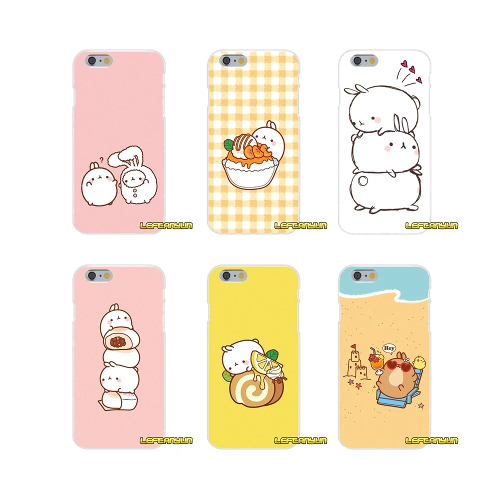 

Mobile Phone Shell Cases Cutest Kawaii Box Potatoes and rabbits Molang For Samsung Galaxy A3 A5 A7 J1 J2 J3 J5 J7 2015 2016 2017