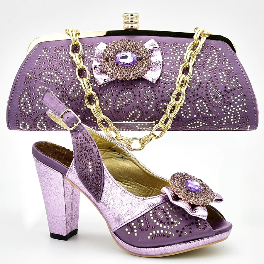 4 Assortis Décoré Sacs Italiennes Arrivée Mariage Nigérian Chaussures De Sac 2 Femmes Italie Avec Les 3 Nouvelle Le Et Pour 1 Ensemble Strass x4Bqngn